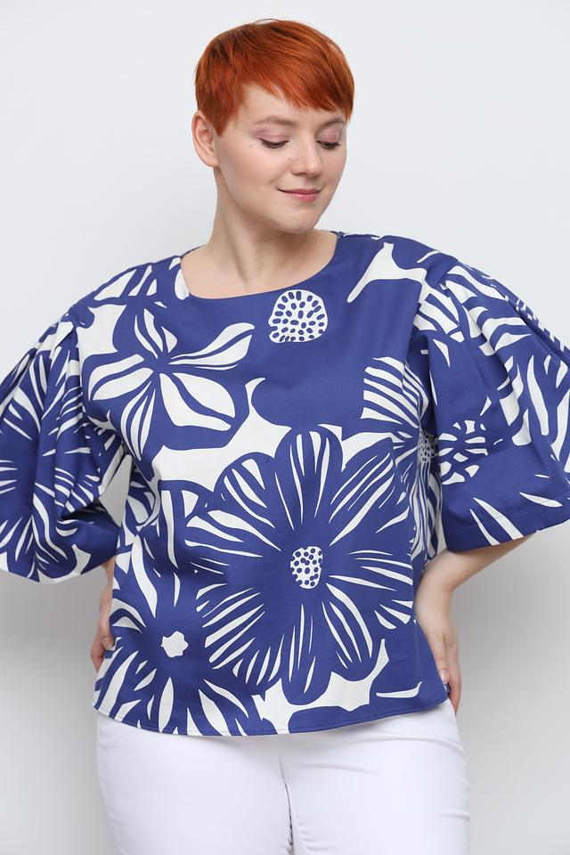 Блуза Seidensticker с цветочным принтом