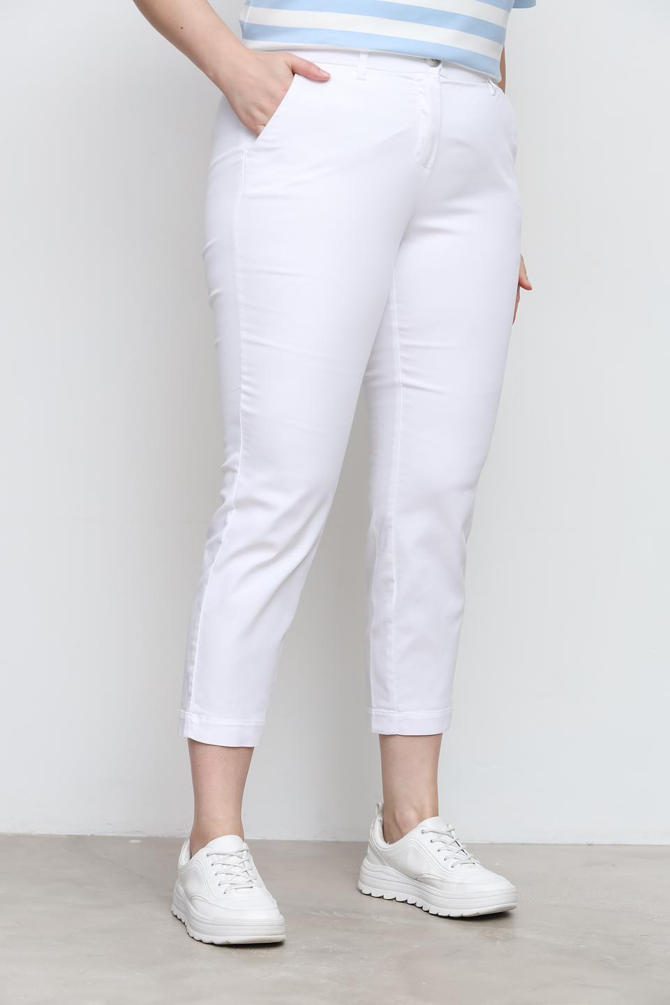 Брюки кюлоты Toni collection белые