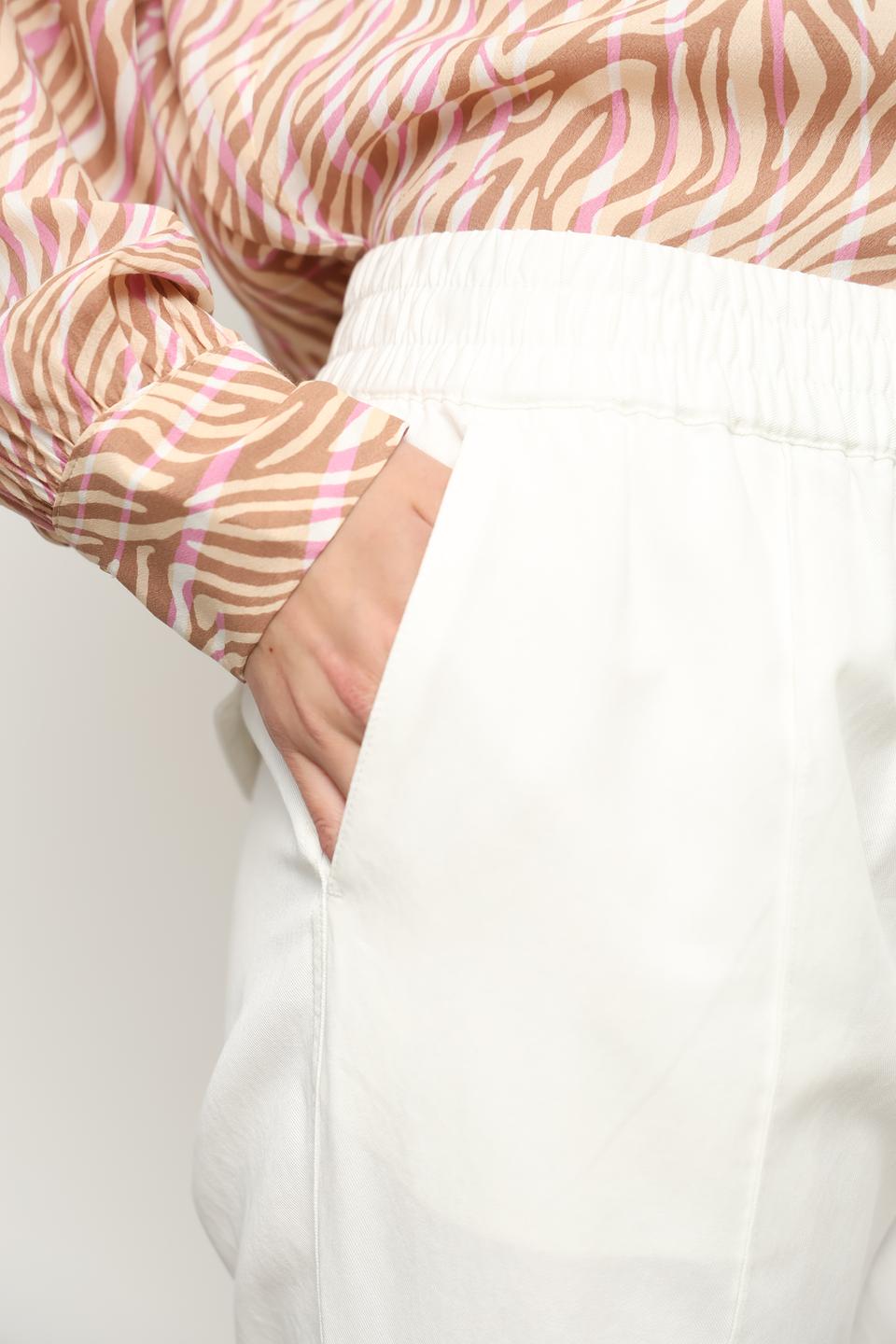 Брюки Catnoir кюлоты молочные