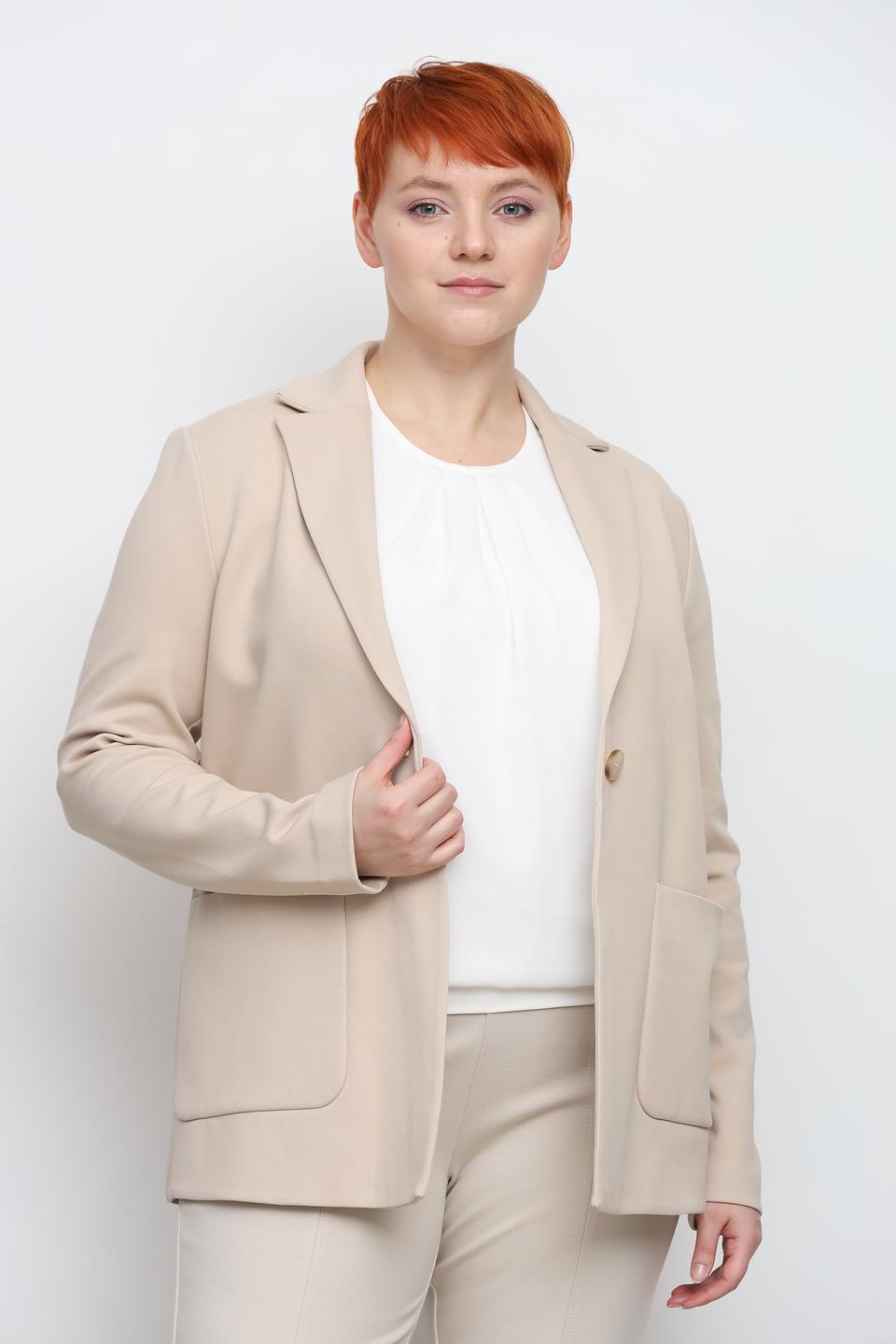 Жакет Margittes бежевый