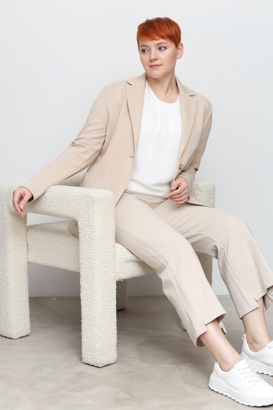 Жакет Margittes бежевый