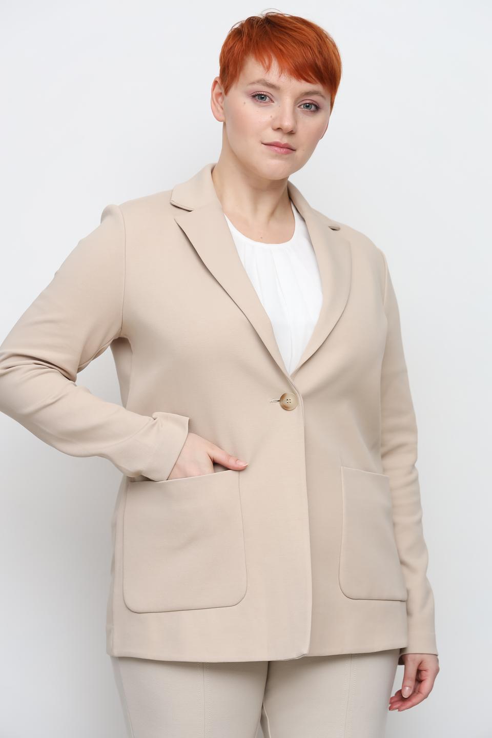 Жакет Margittes бежевый