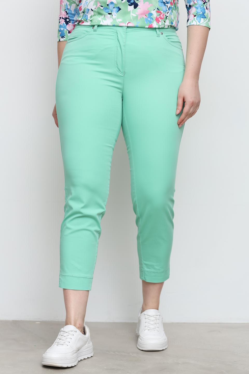Брюки капри Toni collection мятные
