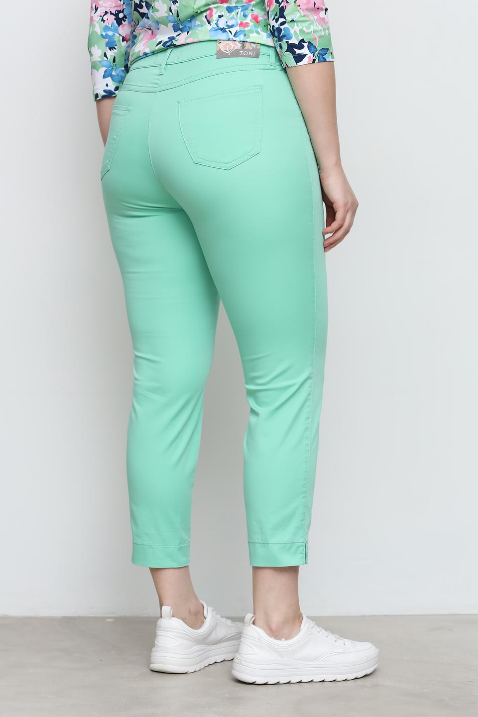 Брюки капри Toni collection мятные
