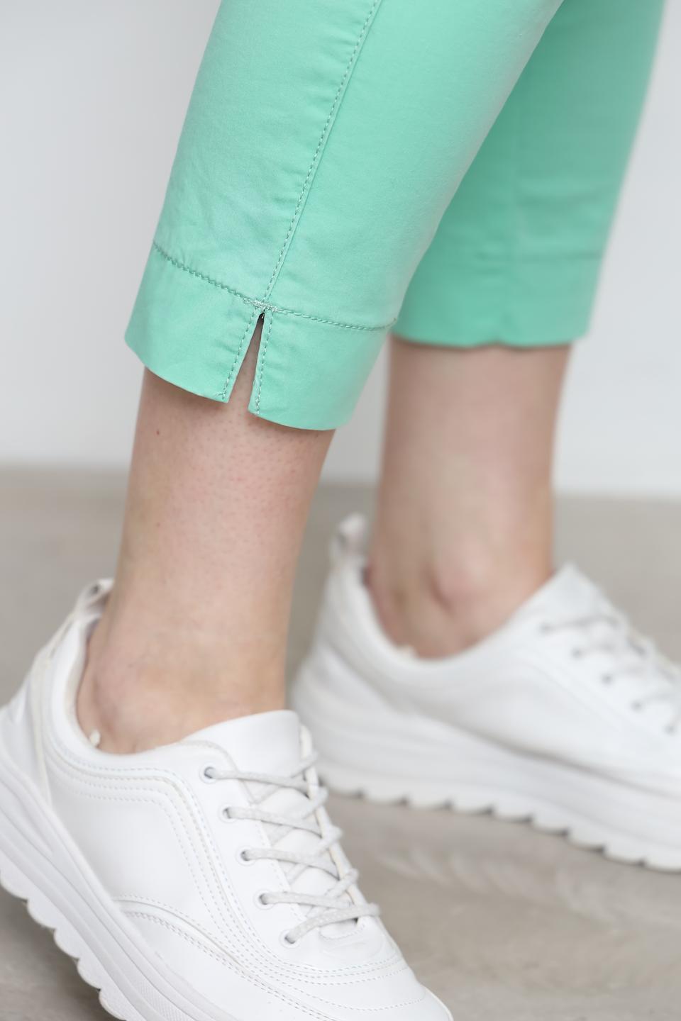 Брюки капри Toni collection мятные