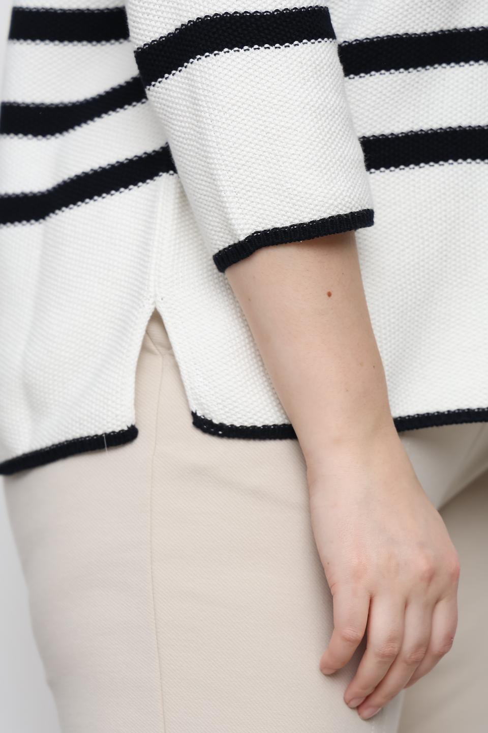 Пуловер Frapp в полоску