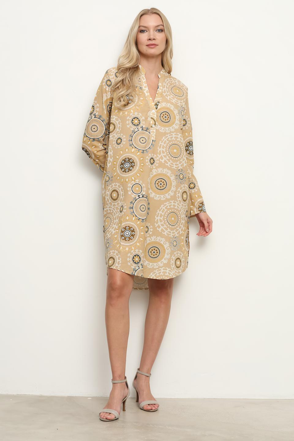 Платье Lisa Campione с принтом