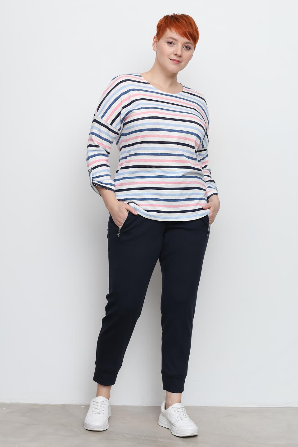 Лонгслив Via Appia в полоску