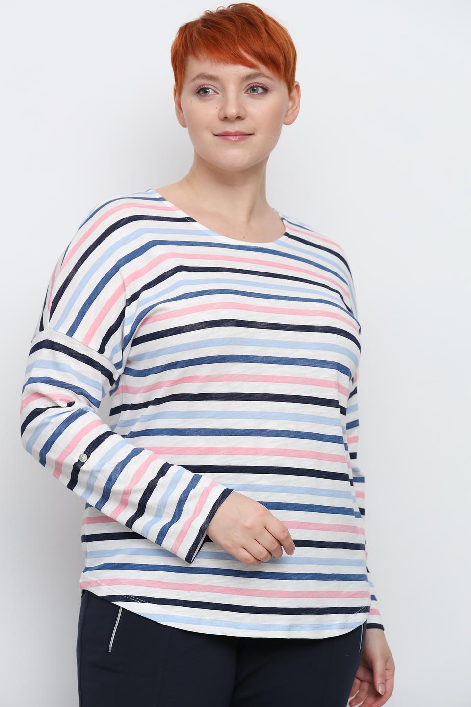 Лонгслив Via Appia в полоску