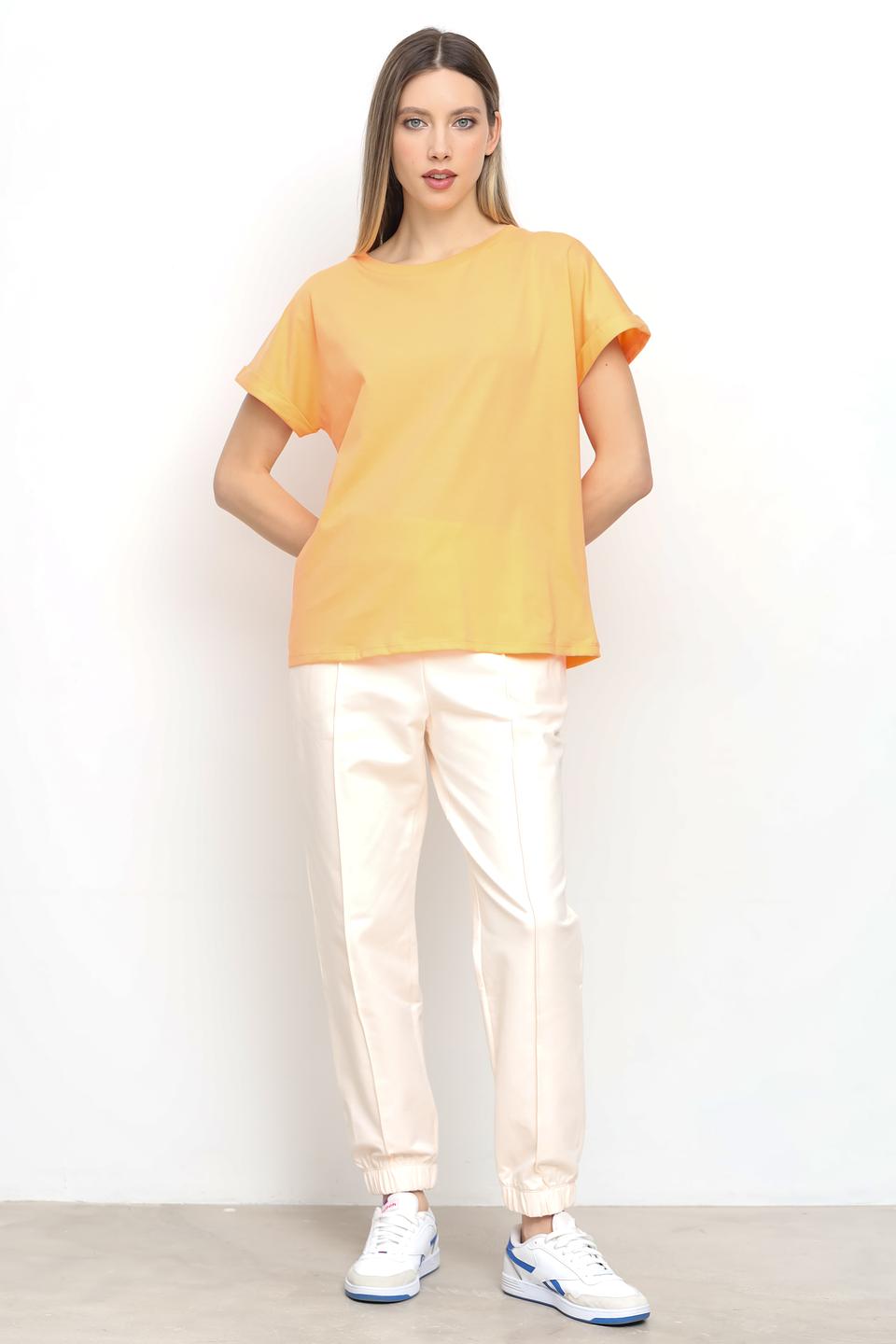 Футболка UNQ женская персиковая