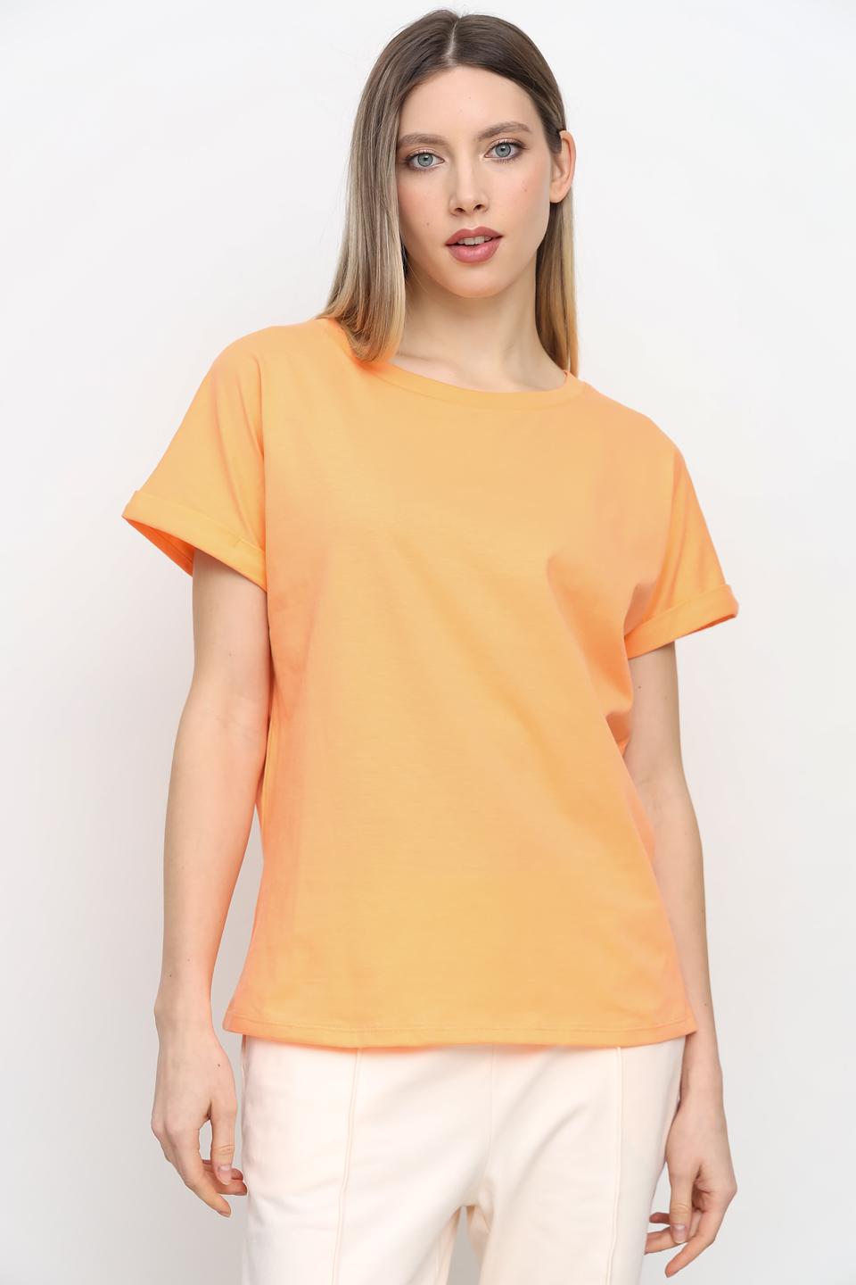 Футболка UNQ женская персиковая