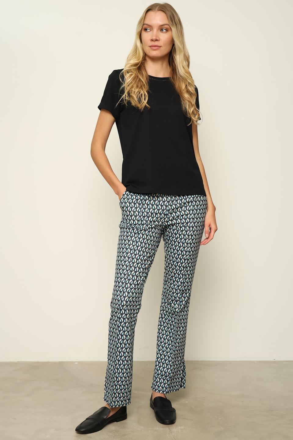 Брюки Lecomte с принтом