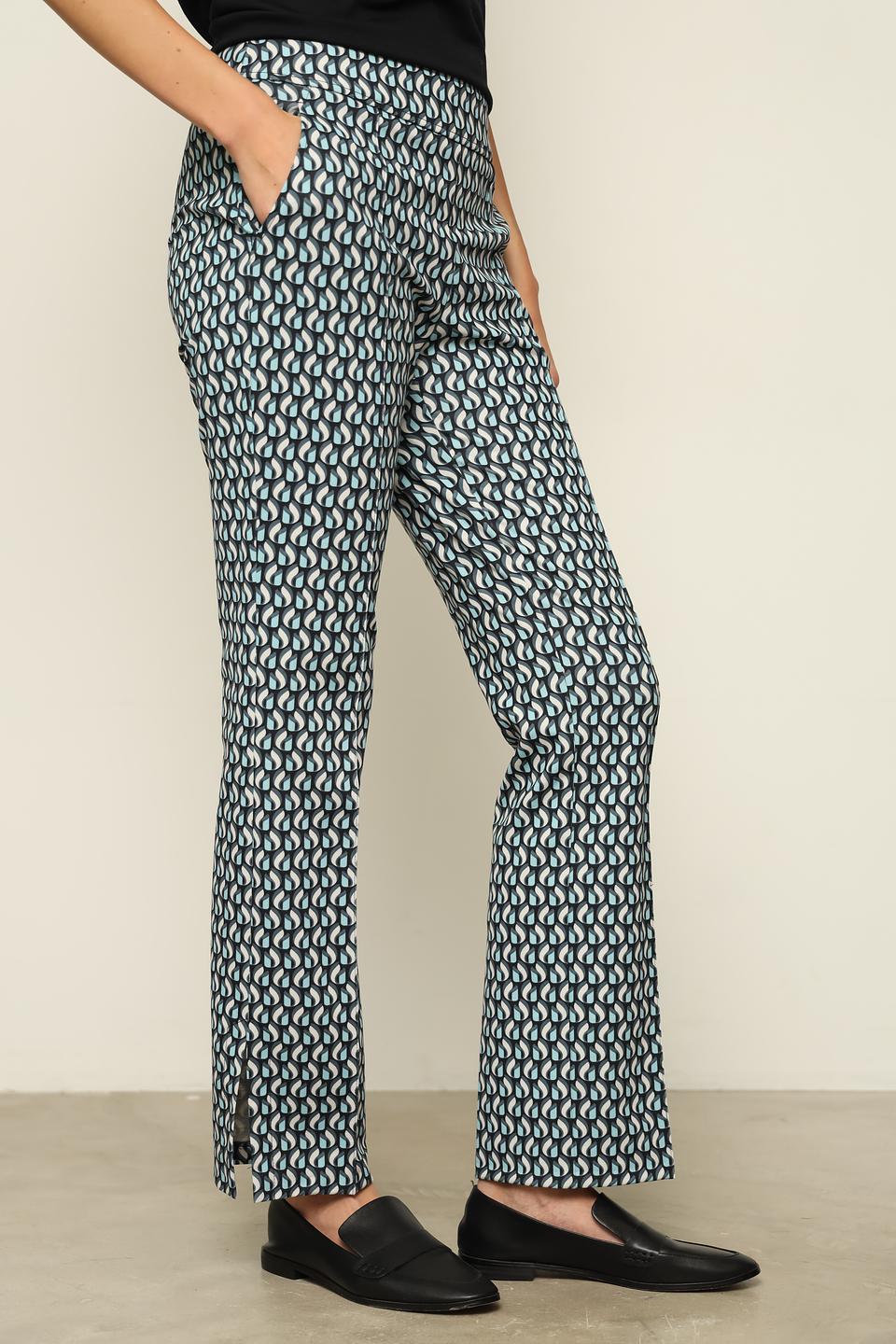 Брюки Lecomte с принтом