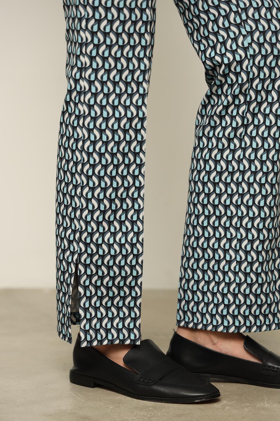 Брюки Lecomte с принтом