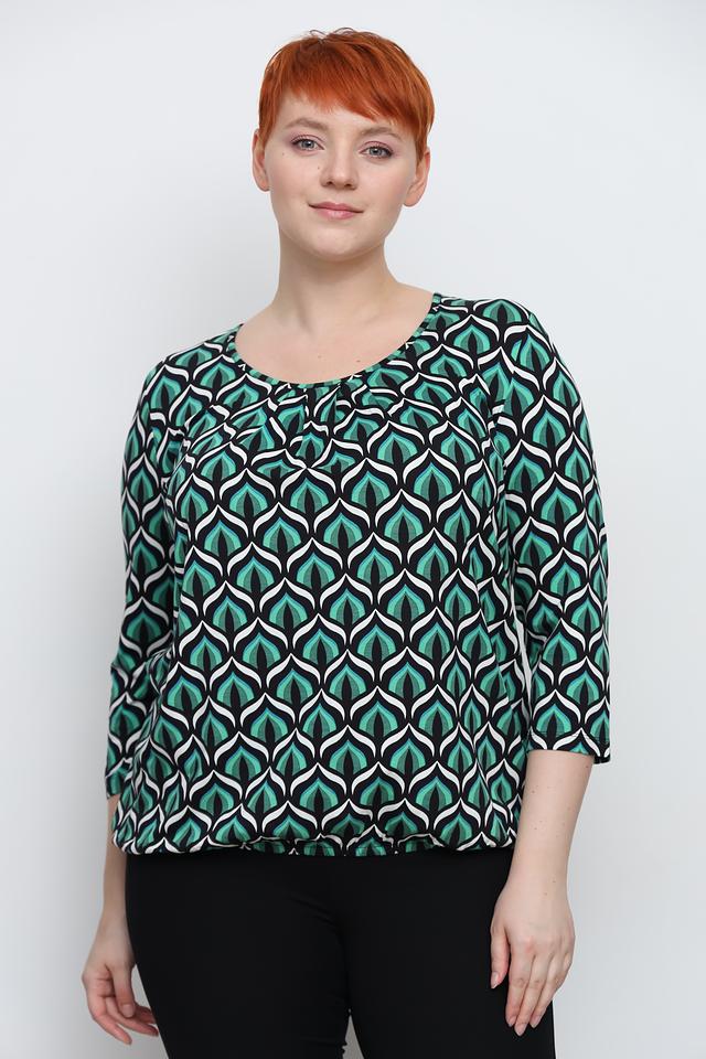 Блуза Via Appia с геометрическим принтом