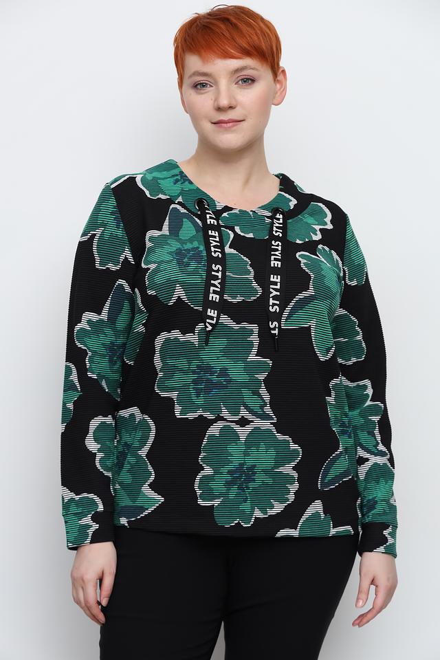 Джемпер Via Appia с цветочным принтом