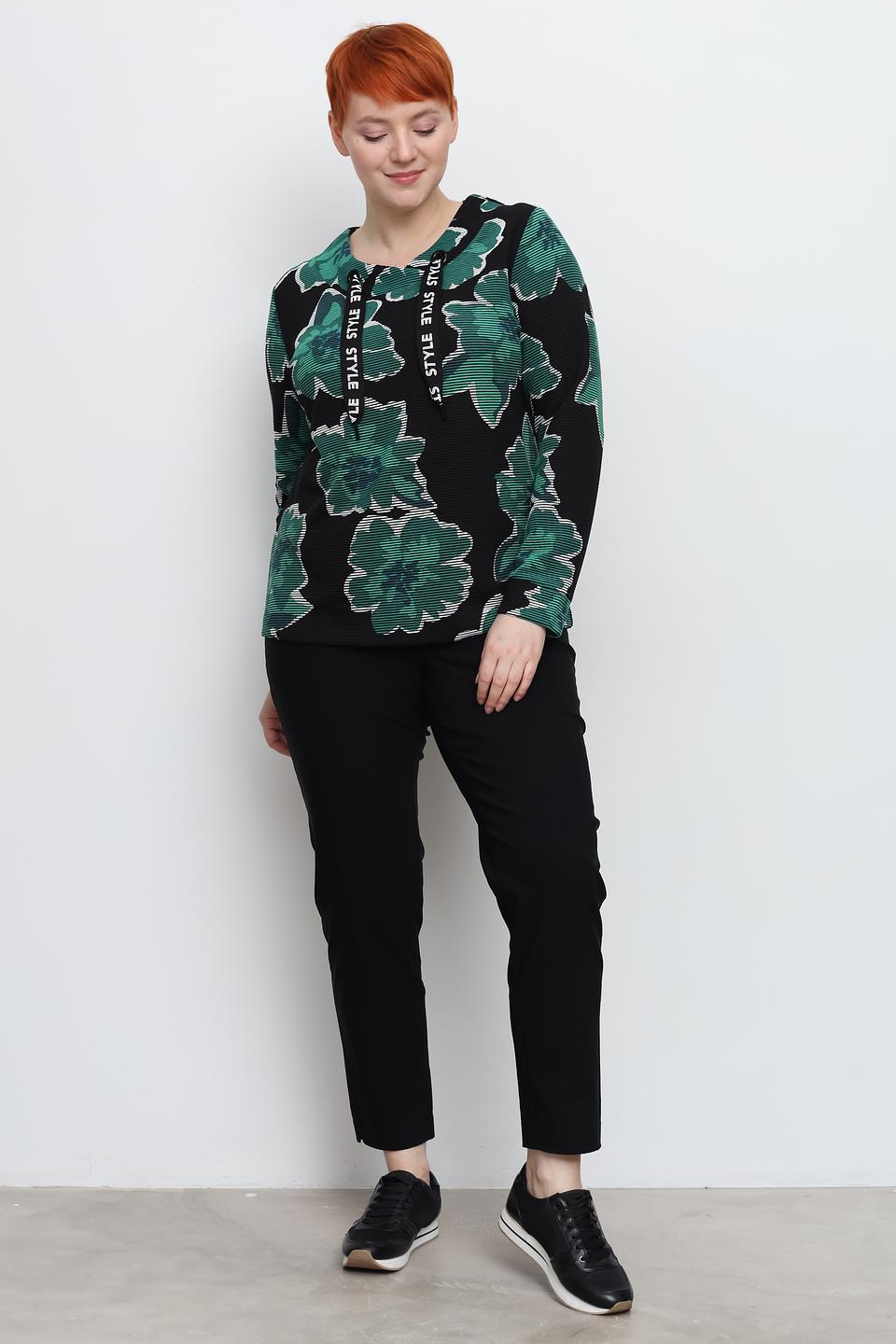 Джемпер Via Appia с цветочным принтом