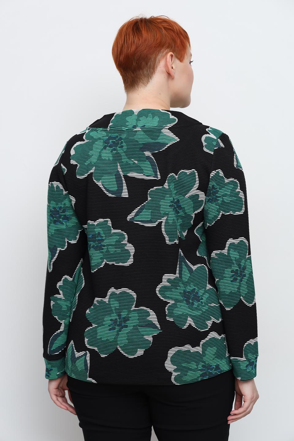 Джемпер Via Appia с цветочным принтом