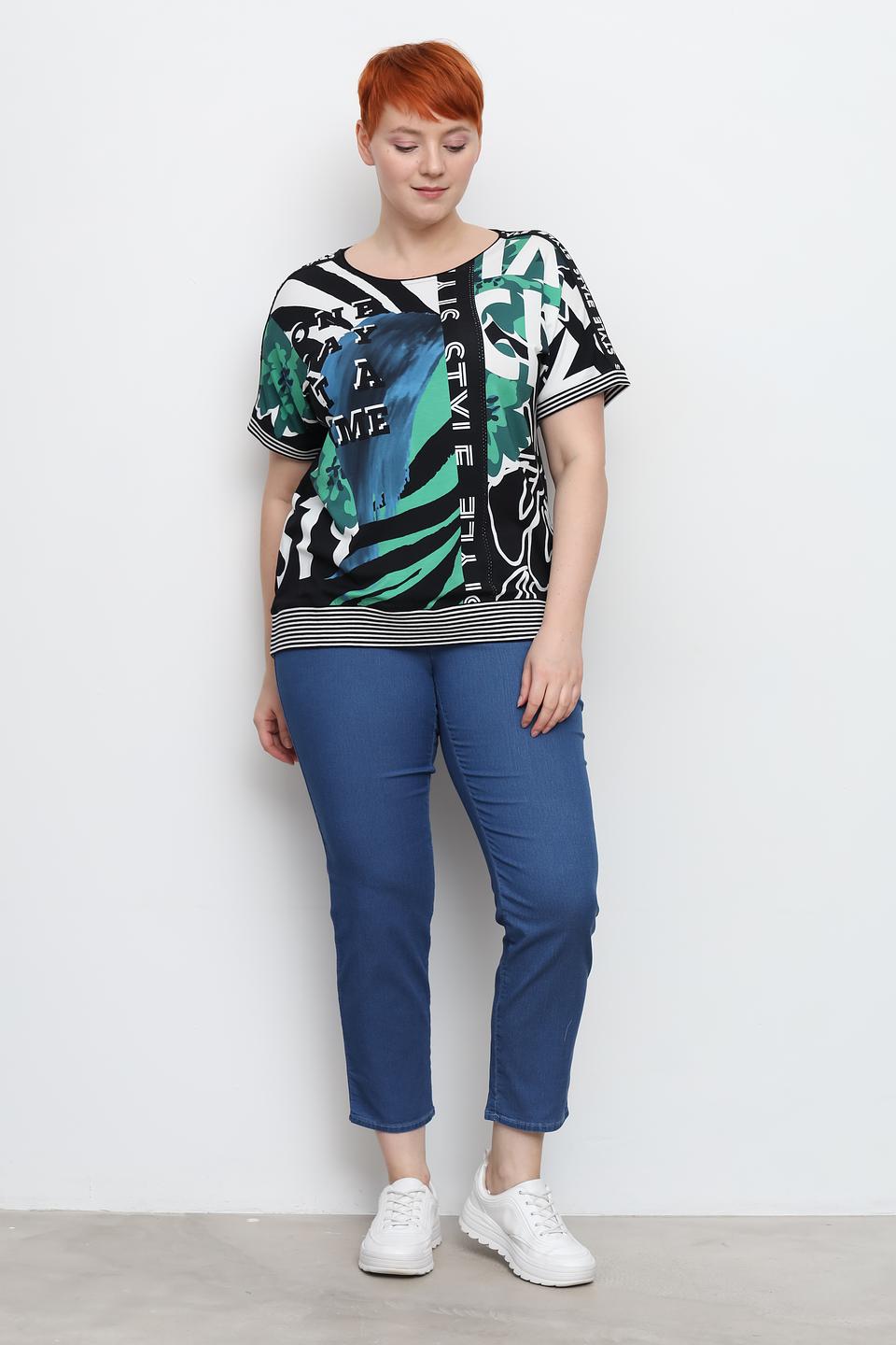 Блуза Via Appia с принтом