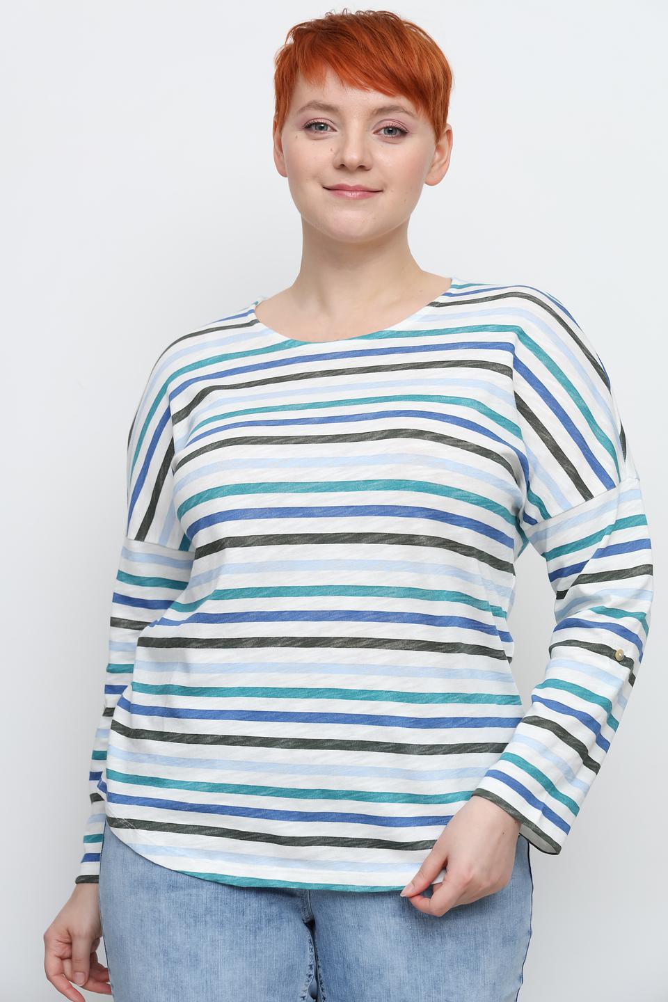 Лонгслив Via Appia в полоску