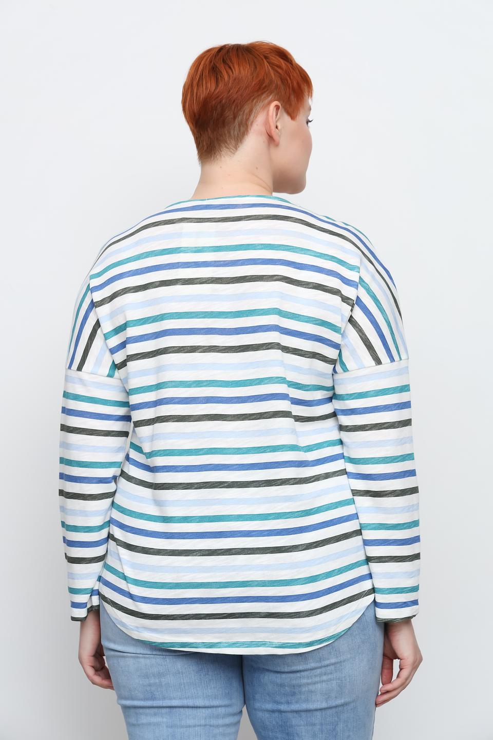 Лонгслив Via Appia в полоску