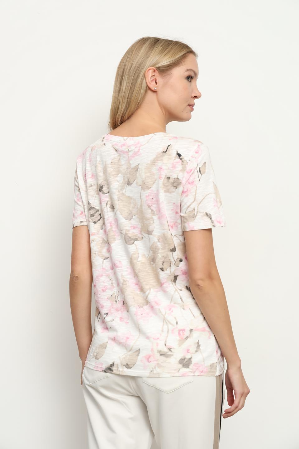 Футболка Monari с цветочным принтом