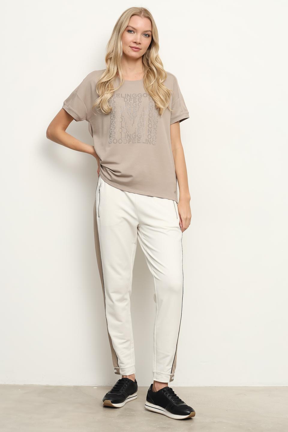 Спортивные брюки Monari бежевые