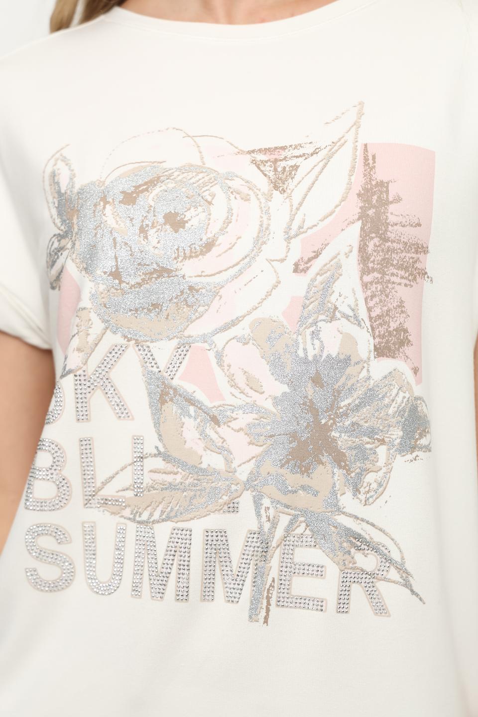 Футболка Monari с принтом SUMMER