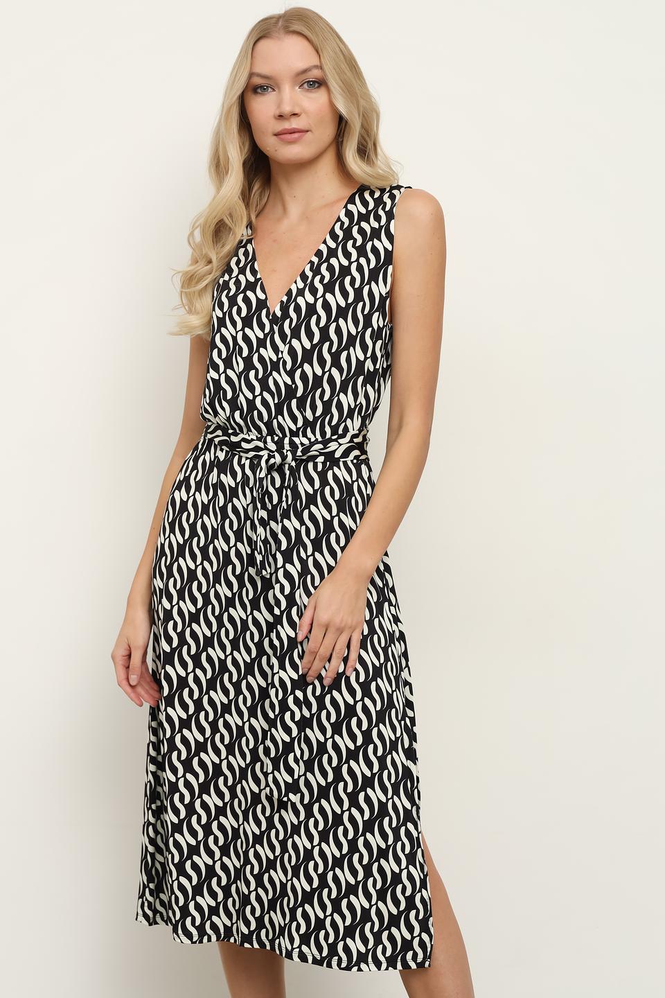 Платье Penny Black с принтом чёрно-белый