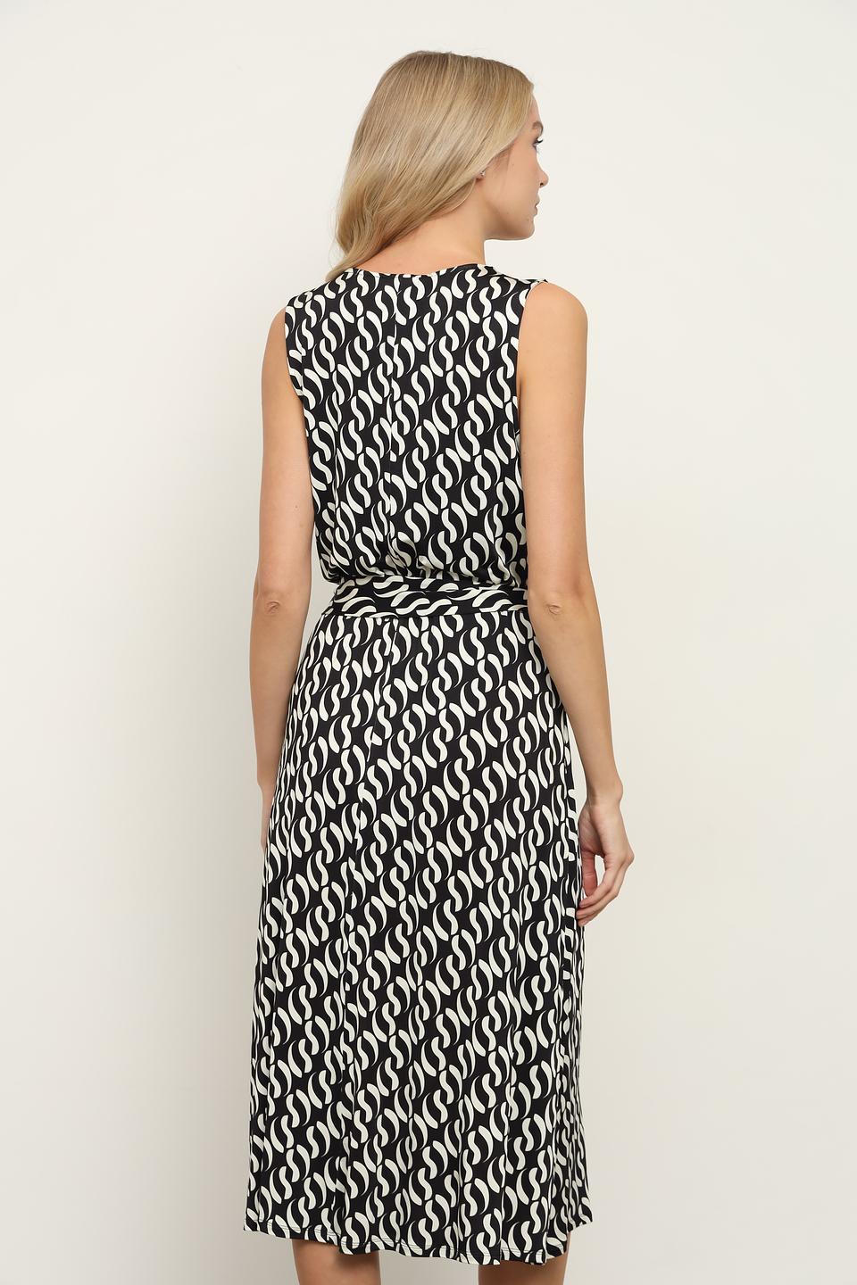 Платье Penny Black с принтом чёрно-белый
