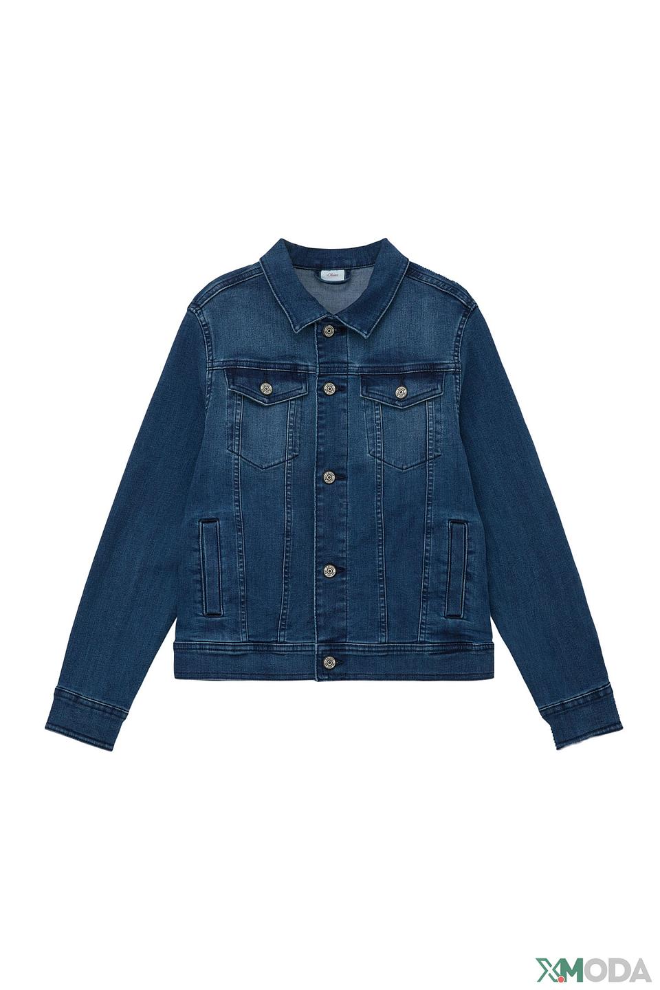 Куртка джинсовая s.Oliver синяя