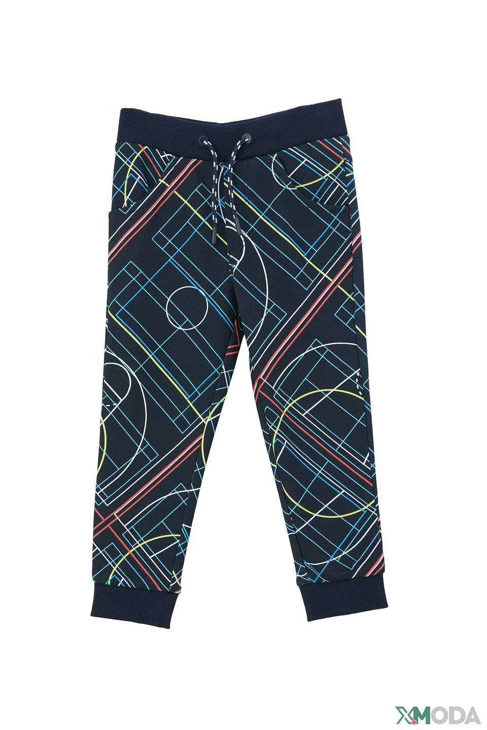 Брюки s.Oliver с баскетбольным принтом