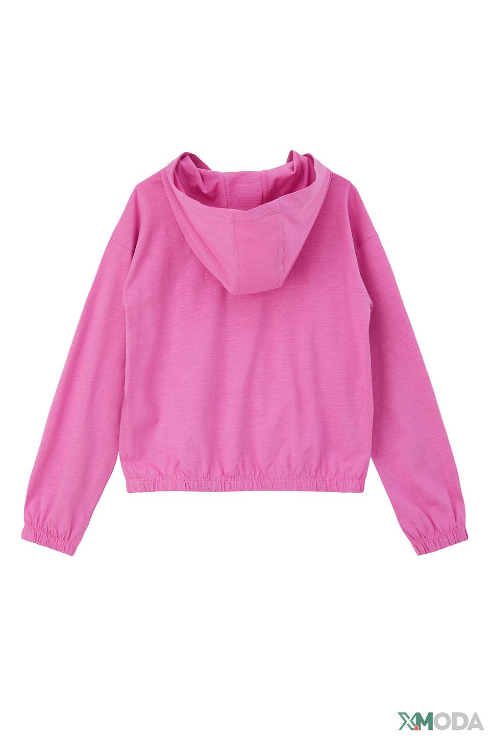 Футболка с капюшоном s.Oliver розовая