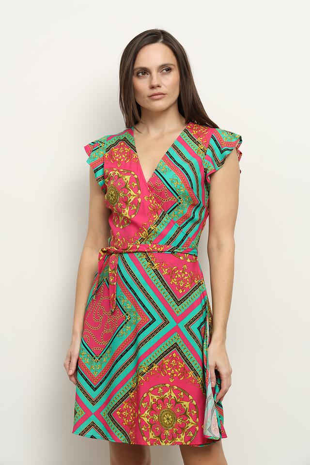 Платье Gaudi с геометрическим принтом