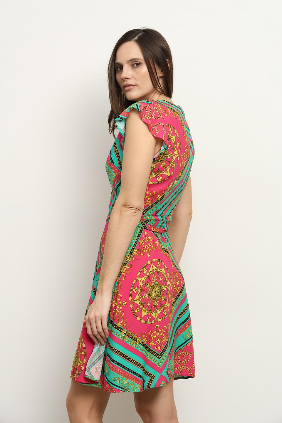 Платье Gaudi с геометрическим принтом