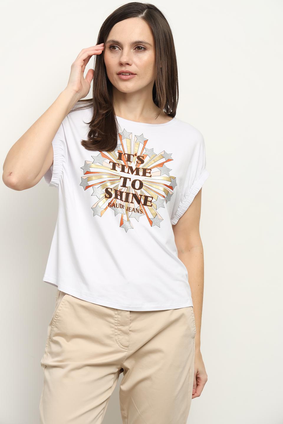 Футболка Gaudi с принтом "It's Time to Shine"