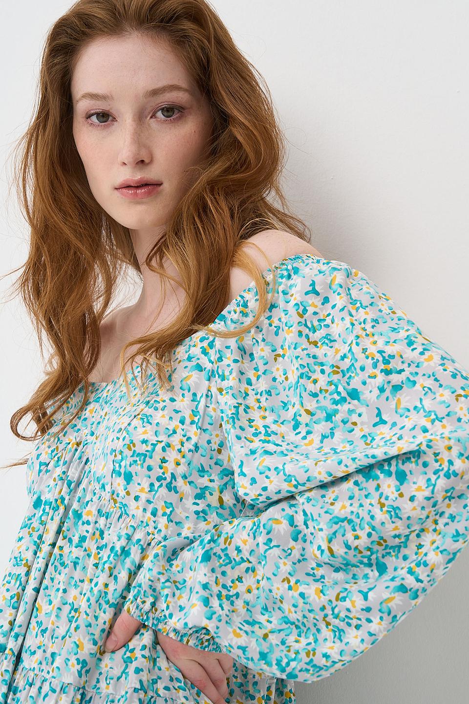 Платье BE YOU с цветочным принтом