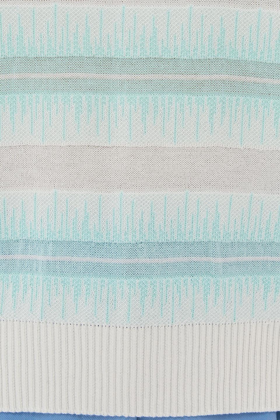 Джемпер BE YOU в полоску мятный