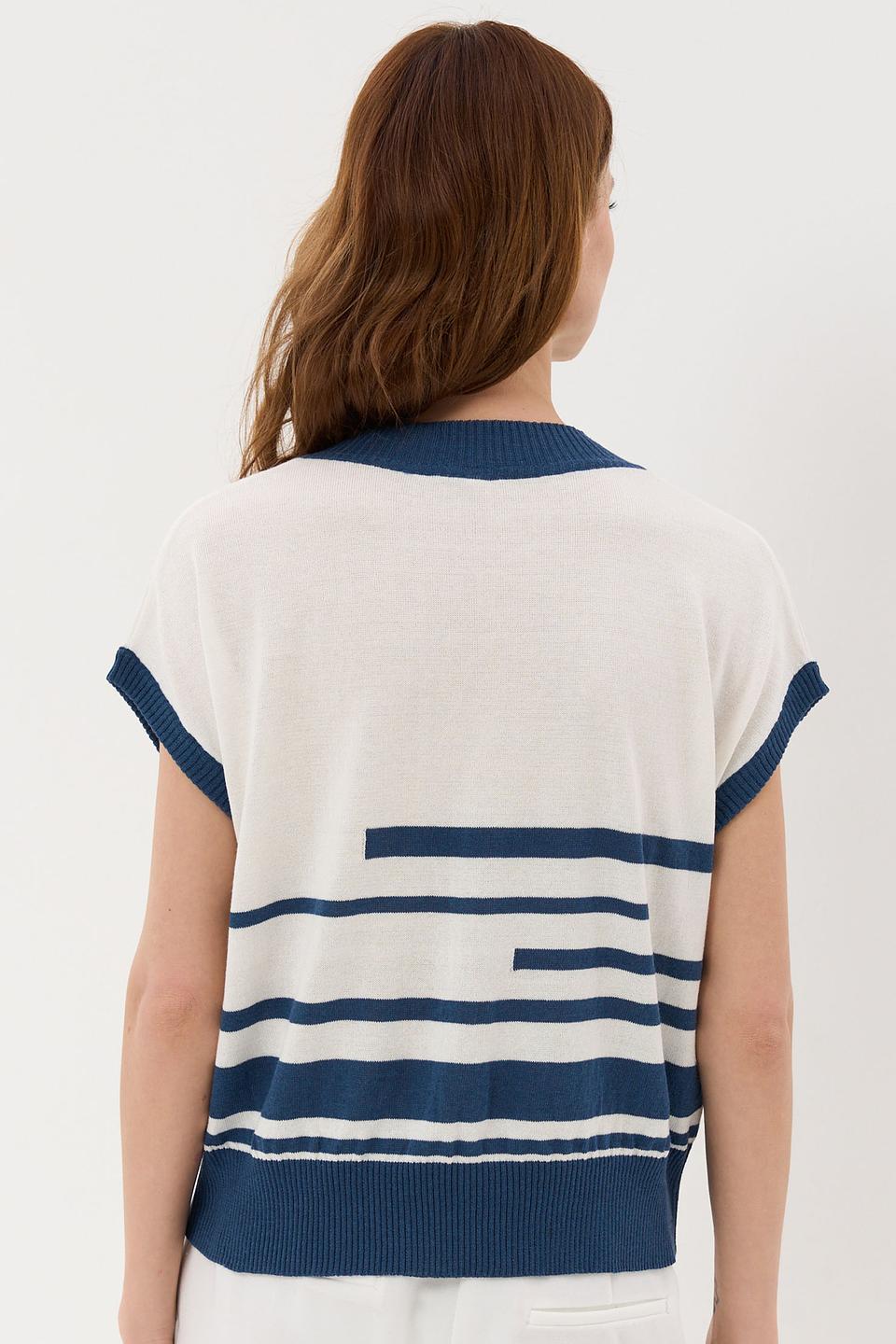 Жилет BE YOU в полоску