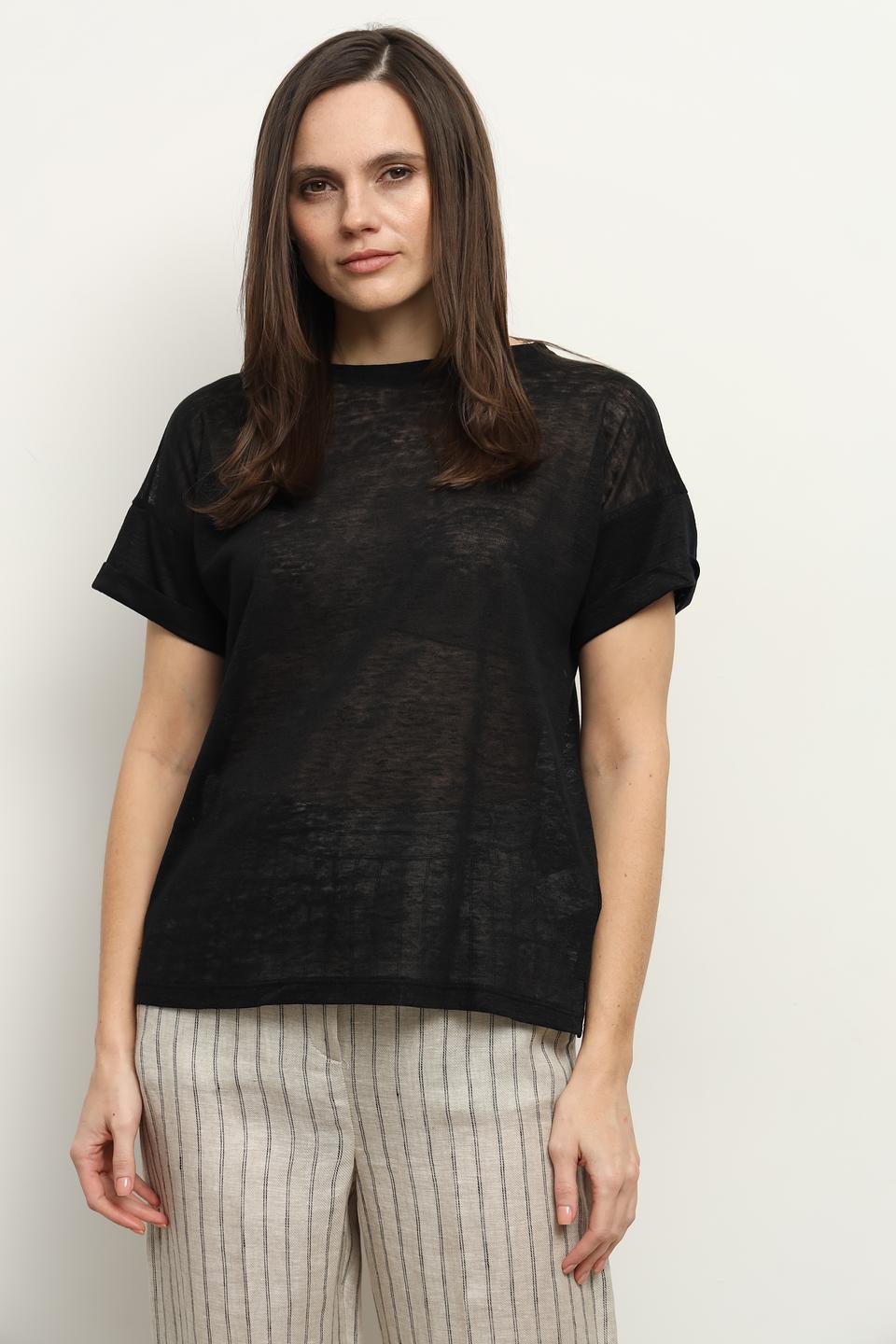 Футболка i Blues женская черная