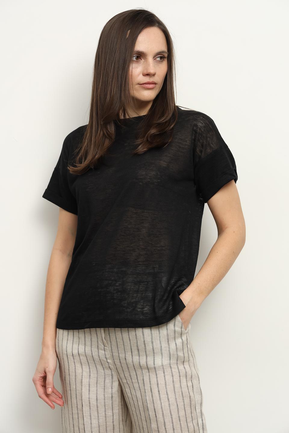 Футболка i Blues женская черная