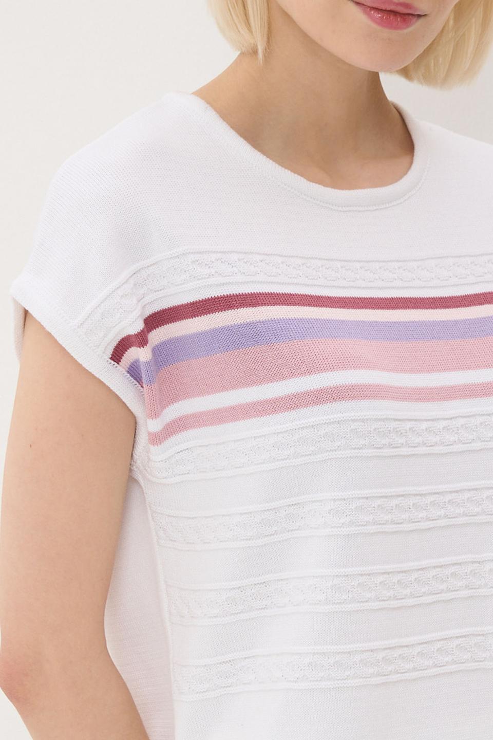 Пуловер NEWVAY в полоску