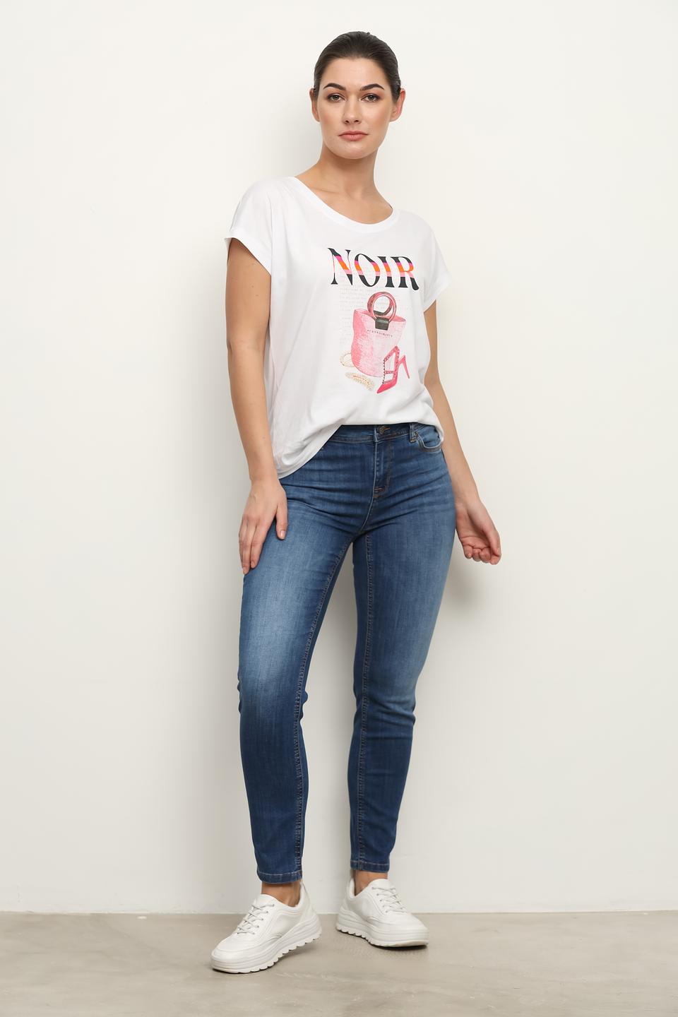 Джинсы скинни Lisa Campione синие