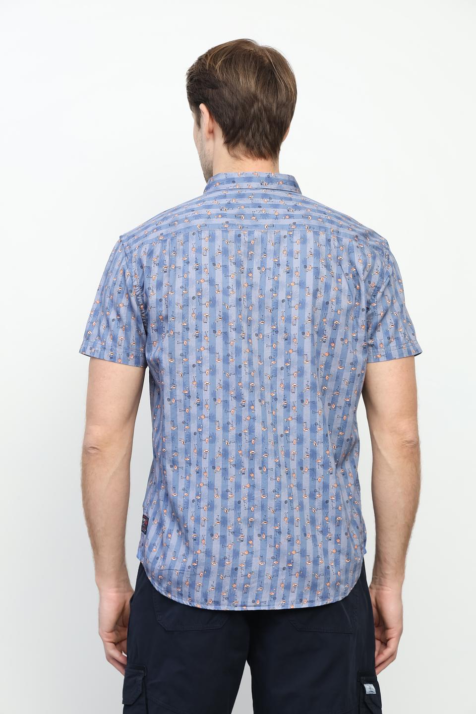 Рубашка кр Time Zone boy в полоску