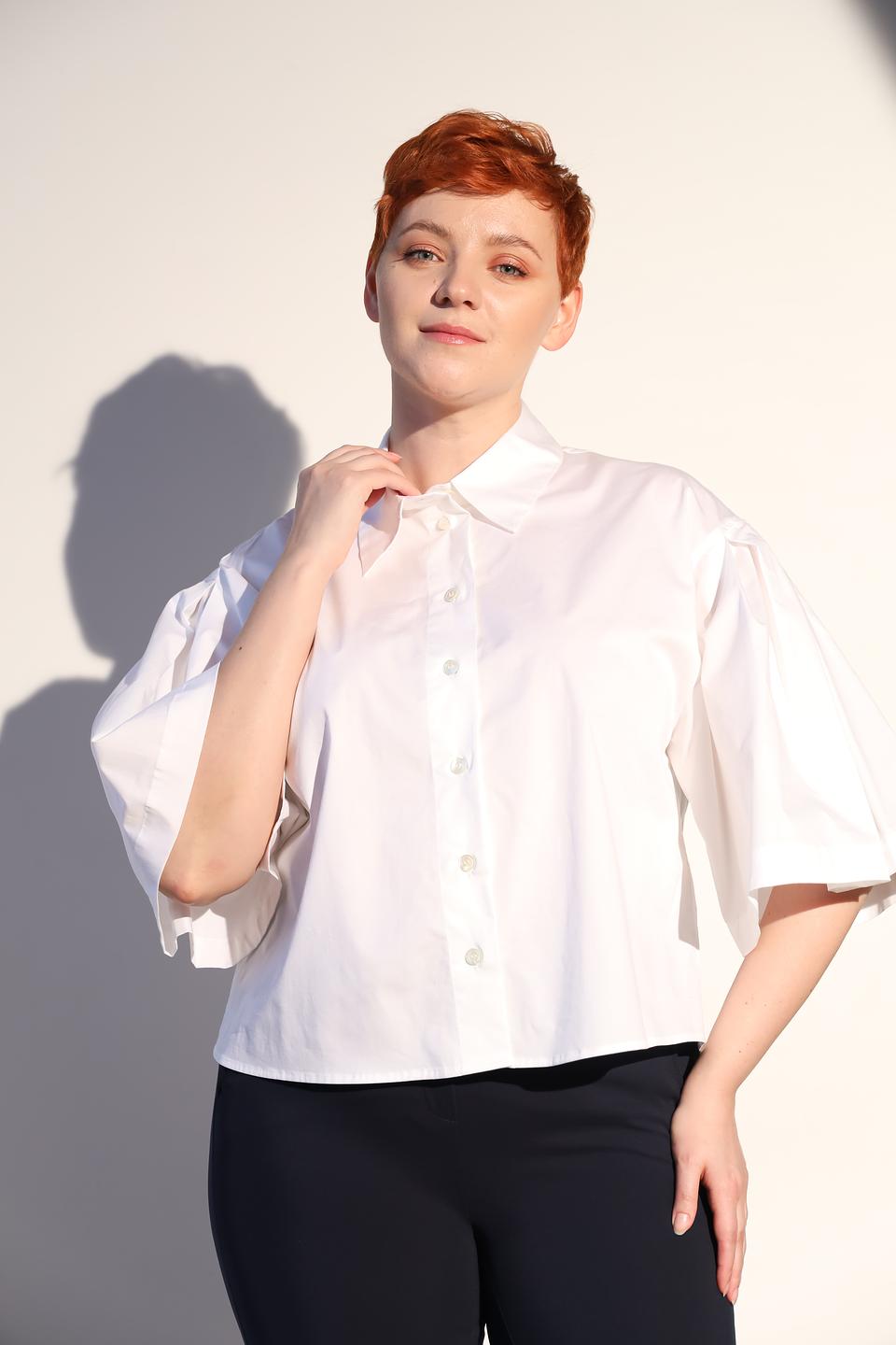 Блуза Seidensticker с рукавами-фонариками