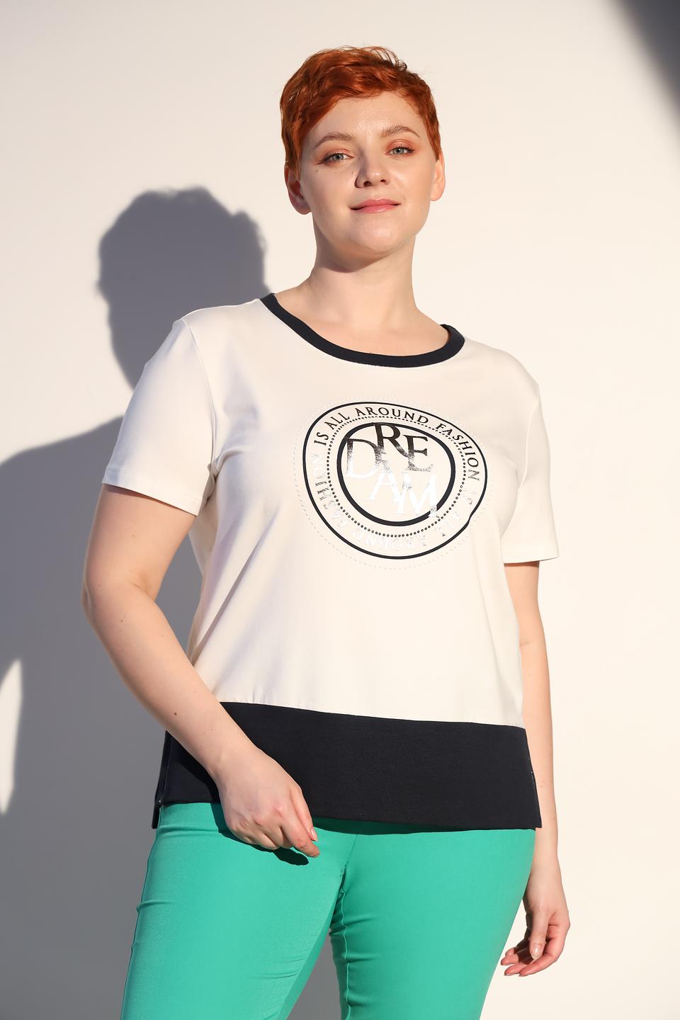 Футболка Tuzzi с принтом