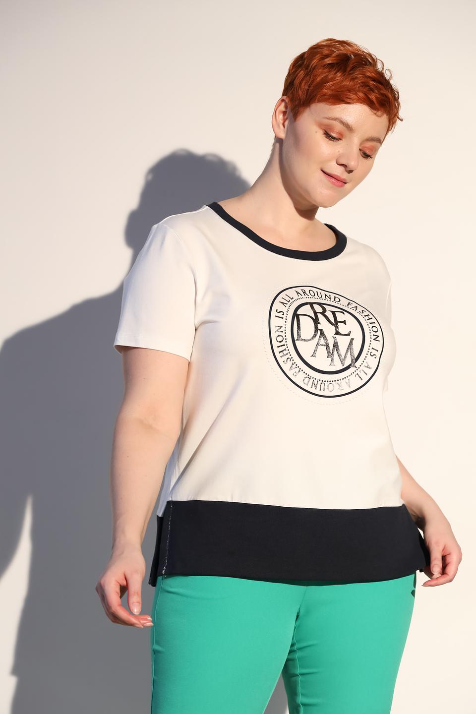 Футболка Tuzzi с принтом