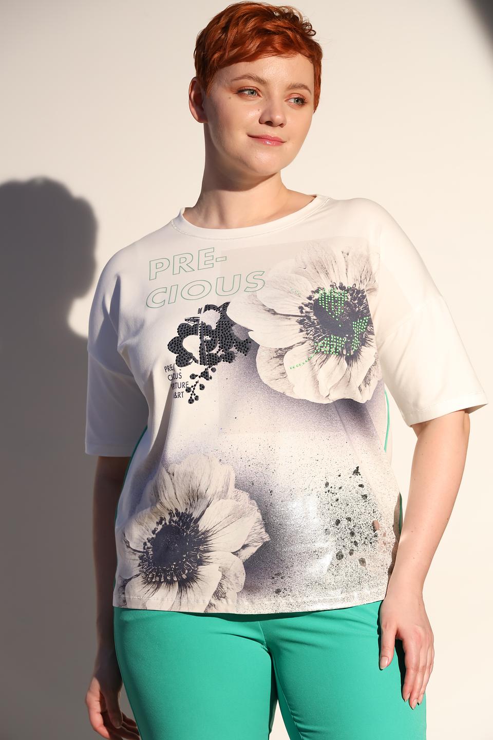 Футболка Tuzzi с принтом