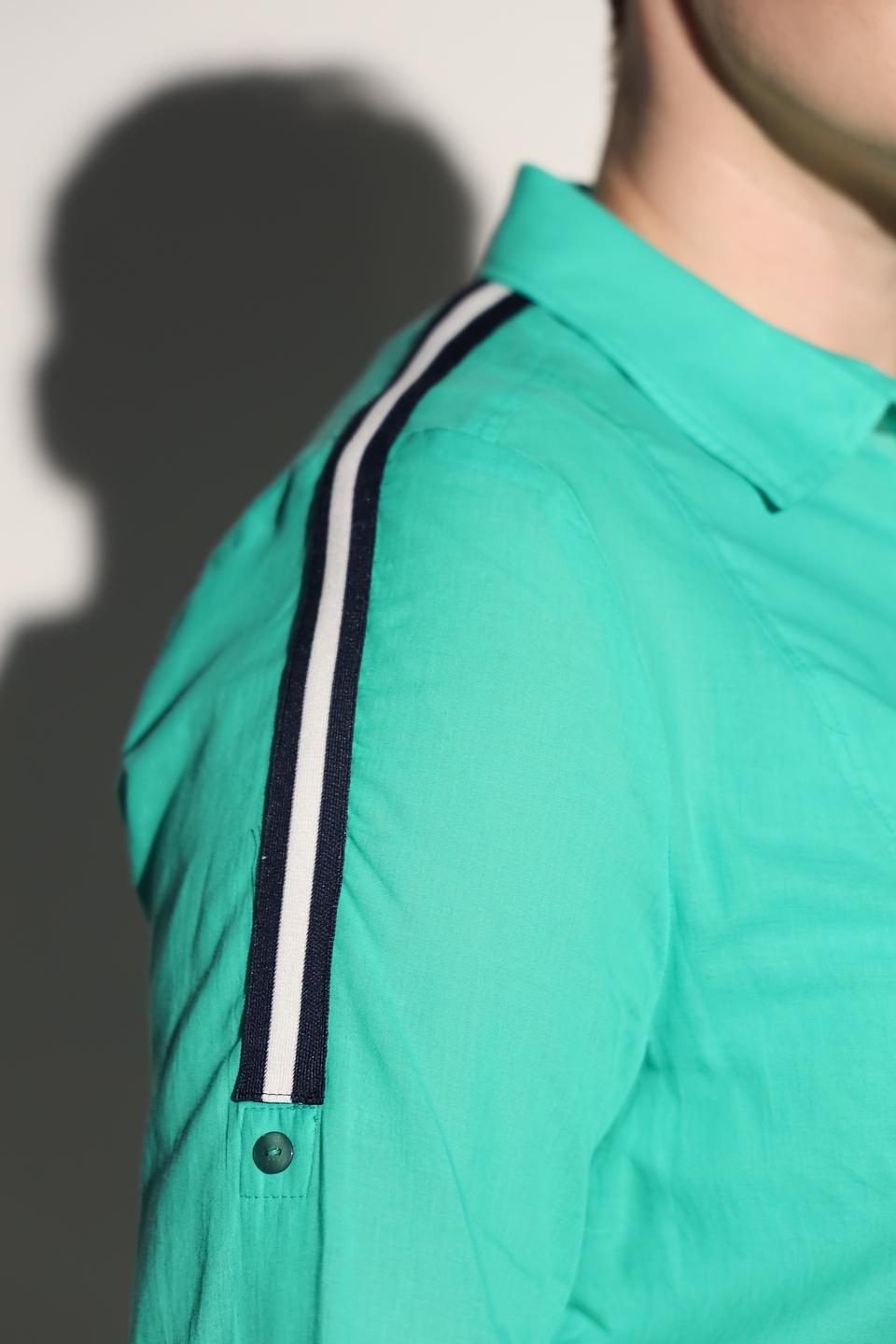 Блуза Tuzzi с полосками мятная