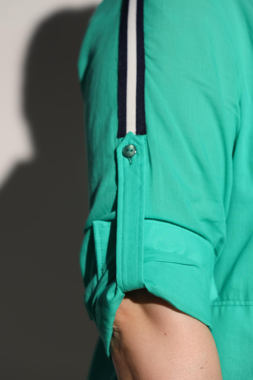 Блуза Tuzzi с полосками мятная